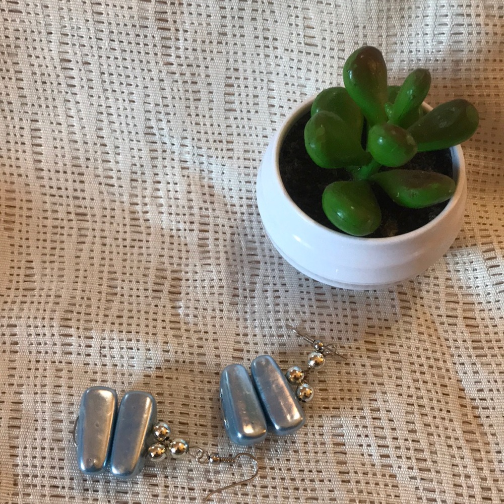 💙Blue earrings - Picture 3 of 3